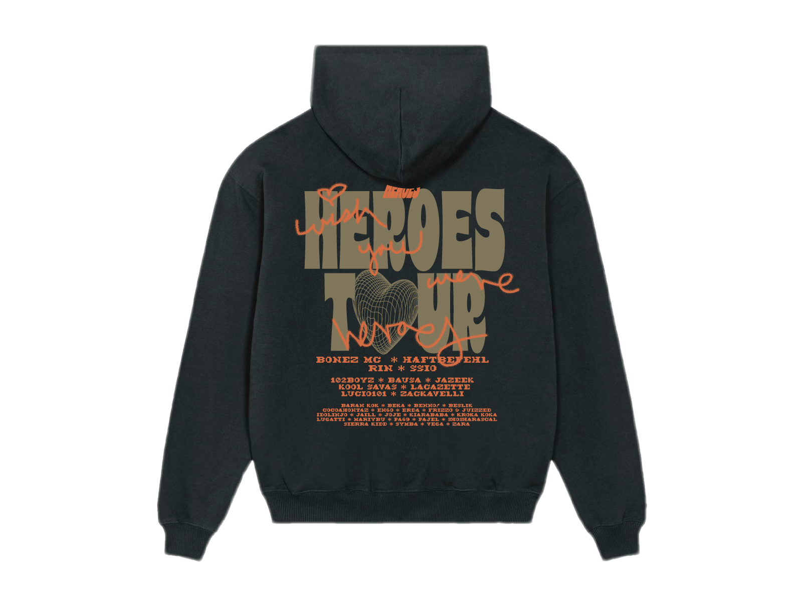 Wish you were Heroes Hoodie