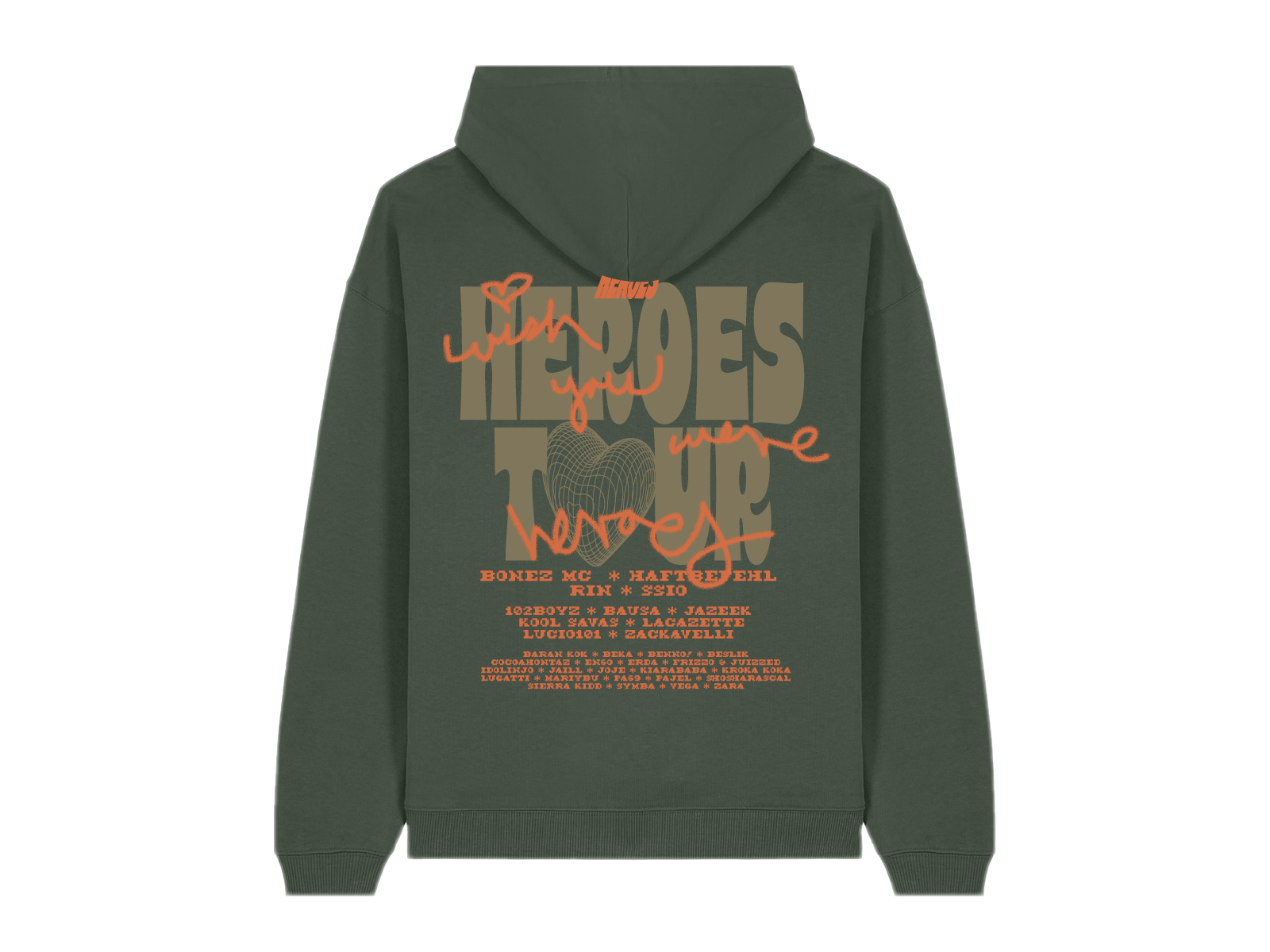Wish you were Heroes Hoodie